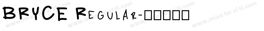 BRYCE Regular字体转换
